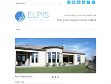 Tablet Screenshot of elpisrealestate.com